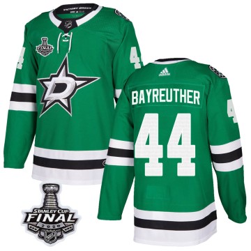 Authentic Adidas Men's Gavin Bayreuther Dallas Stars Home 2020 Stanley Cup Final Bound Jersey - Green