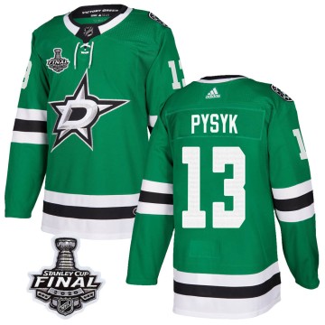 Authentic Adidas Men's Mark Pysyk Dallas Stars Home 2020 Stanley Cup Final Bound Jersey - Green