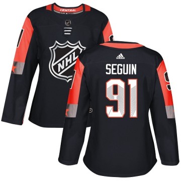 Authentic Adidas Women's Tyler Seguin Dallas Stars 2018 All-Star Central Division Jersey - Black