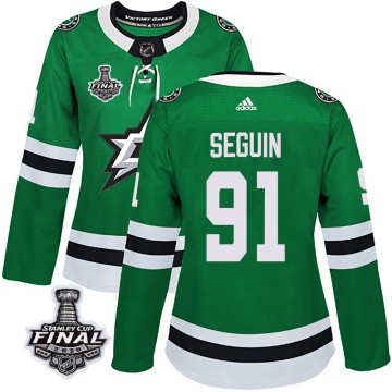 Authentic Adidas Women's Tyler Seguin Dallas Stars Home 2020 Stanley Cup Final Bound Jersey - Green