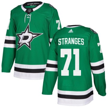 Authentic Adidas Youth Antonio Stranges Dallas Stars Home Jersey - Green