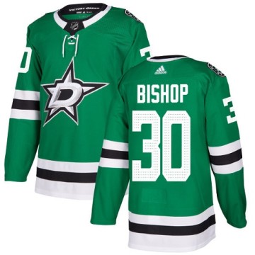 Authentic Adidas Youth Ben Bishop Dallas Stars Home Jersey - Green