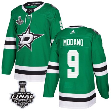 Authentic Adidas Youth Mike Modano Dallas Stars Home 2020 Stanley Cup Final Bound Jersey - Green
