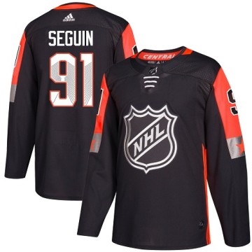 Authentic Adidas Youth Tyler Seguin Dallas Stars 2018 All-Star Central Division Jersey - Black