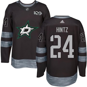 Authentic Youth Roope Hintz Dallas Stars 1917-2017 100th Anniversary Jersey - Black