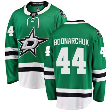 Breakaway Fanatics Branded Men's Andrew Bodnarchuk Dallas Stars Home Jersey - Green