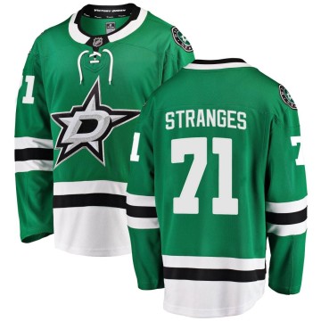Breakaway Fanatics Branded Men's Antonio Stranges Dallas Stars Home Jersey - Green