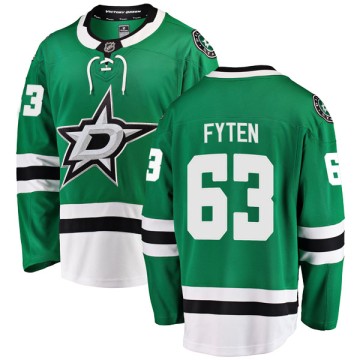 Breakaway Fanatics Branded Men's Austin Fyten Dallas Stars Home Jersey - Green