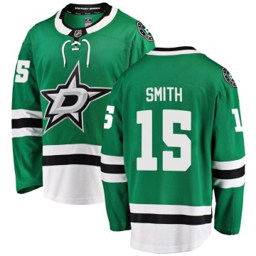 Breakaway Fanatics Branded Men's Bobby Smith Dallas Stars Home Jersey - Green