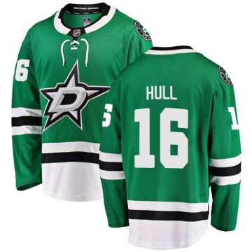 Breakaway Fanatics Branded Men's Brett Hull Dallas Stars Home Jersey - Green