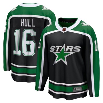 Brett Hull Autographed Dallas Stars Fanatics Heritage Jersey - NHL
