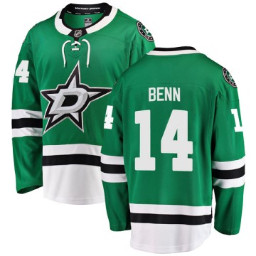 Breakaway Fanatics Branded Men's Jamie Benn Dallas Stars Home Jersey - Green