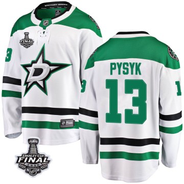 Breakaway Fanatics Branded Men's Mark Pysyk Dallas Stars Away 2020 Stanley Cup Final Bound Jersey - White