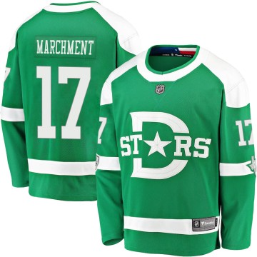 Breakaway Fanatics Branded Men's Mason Marchment Dallas Stars 2020 Winter Classic Player Jersey - Green