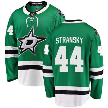 Breakaway Fanatics Branded Men's Matej Stransky Dallas Stars Home Jersey - Green