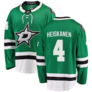 Breakaway Fanatics Branded Men's Miro Heiskanen Dallas Stars Home Jersey - Green
