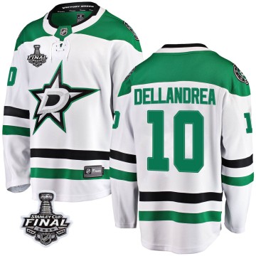 Breakaway Fanatics Branded Men's Ty Dellandrea Dallas Stars Away 2020 Stanley Cup Final Bound Jersey - White
