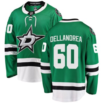 Breakaway Fanatics Branded Men's Ty Dellandrea Dallas Stars ized Home Jersey - Green