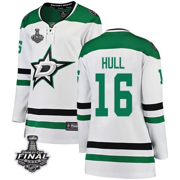 Breakaway Fanatics Branded Women's Brett Hull Dallas Stars Away 2020 Stanley Cup Final Bound Jersey - White