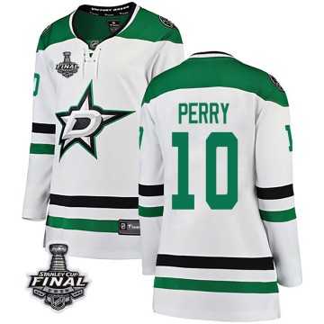 Breakaway Fanatics Branded Women's Corey Perry Dallas Stars Away 2020 Stanley Cup Final Bound Jersey - White