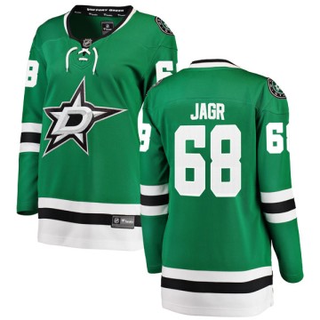 Breakaway Fanatics Branded Women's Jaromir Jagr Dallas Stars Home Jersey - Green