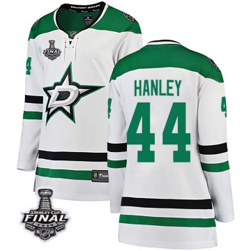 Breakaway Fanatics Branded Women's Joel Hanley Dallas Stars Away 2020 Stanley Cup Final Bound Jersey - White