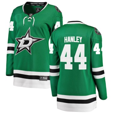 Breakaway Fanatics Branded Women's Joel Hanley Dallas Stars Home Jersey - Green