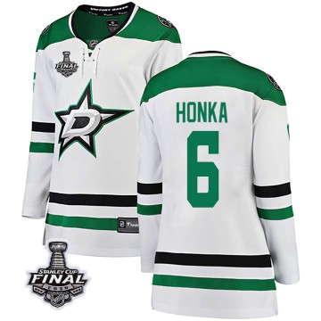 Breakaway Fanatics Branded Women's Julius Honka Dallas Stars Away 2020 Stanley Cup Final Bound Jersey - White