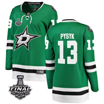 Breakaway Fanatics Branded Women's Mark Pysyk Dallas Stars Home 2020 Stanley Cup Final Bound Jersey - Green