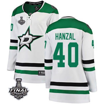Breakaway Fanatics Branded Women's Martin Hanzal Dallas Stars Away 2020 Stanley Cup Final Bound Jersey - White