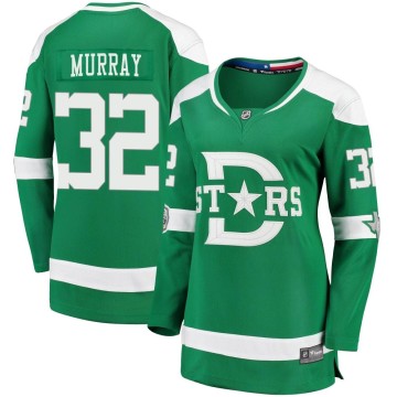 Breakaway Fanatics Branded Women's Matt Murray Dallas Stars 2020 Winter Classic Player Jersey - Green