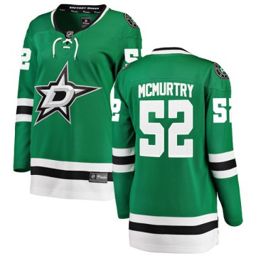 Breakaway Fanatics Branded Women's Michael McMurtry Dallas Stars Home Jersey - Green