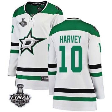 Breakaway Fanatics Branded Women's Todd Harvey Dallas Stars Away 2020 Stanley Cup Final Bound Jersey - White