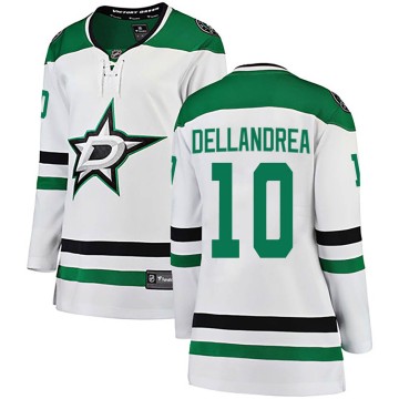 Breakaway Fanatics Branded Women's Ty Dellandrea Dallas Stars Away Jersey - White