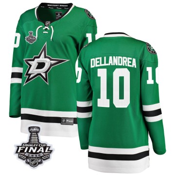 Breakaway Fanatics Branded Women's Ty Dellandrea Dallas Stars Home 2020 Stanley Cup Final Bound Jersey - Green