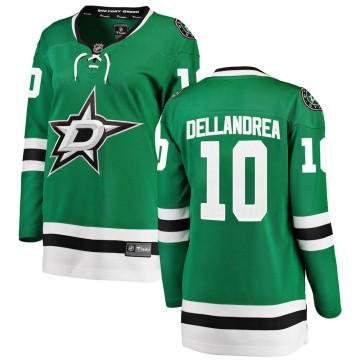Breakaway Fanatics Branded Women's Ty Dellandrea Dallas Stars Home Jersey - Green