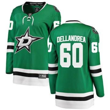 Breakaway Fanatics Branded Women's Ty Dellandrea Dallas Stars ized Home Jersey - Green