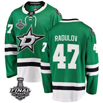 Breakaway Fanatics Branded Youth Alexander Radulov Dallas Stars Home 2020 Stanley Cup Final Bound Jersey - Green