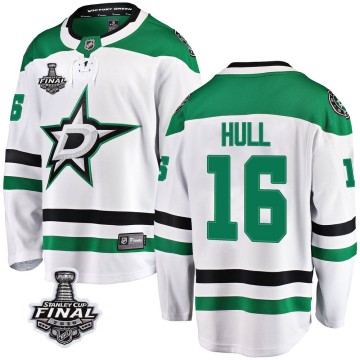 Breakaway Fanatics Branded Youth Brett Hull Dallas Stars Away 2020 Stanley Cup Final Bound Jersey - White