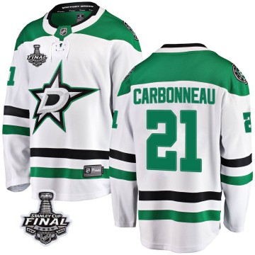 Breakaway Fanatics Branded Youth Guy Carbonneau Dallas Stars Away 2020 Stanley Cup Final Bound Jersey - White