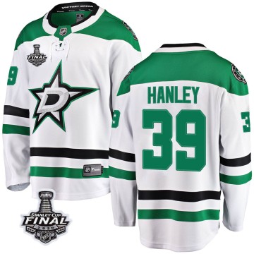 Breakaway Fanatics Branded Youth Joel Hanley Dallas Stars Away 2020 Stanley Cup Final Bound Jersey - White