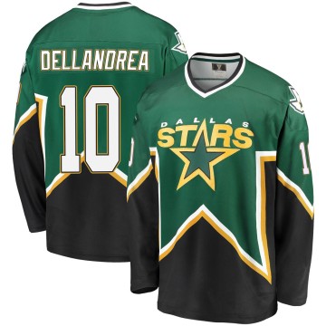 Premier Fanatics Branded Men's Ty Dellandrea Dallas Stars Breakaway Kelly Heritage Jersey - Green/Black